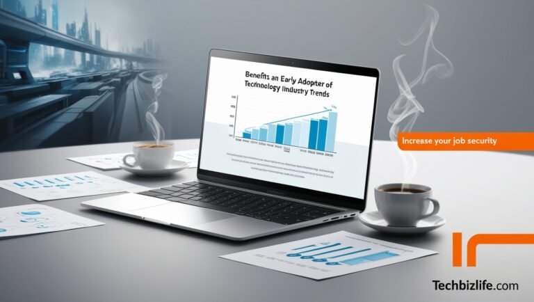 becoming an early adopter of technology and industry trends can increase your job security.